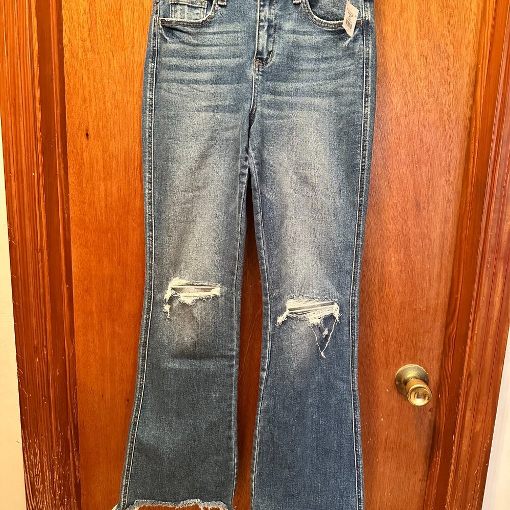 NWT Flying Monkey high rise bootcut jeans size 27